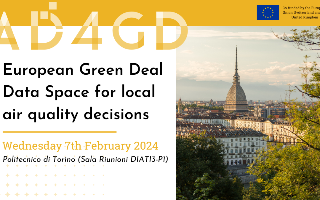 European Green Deal Data Space for local air quality decisions