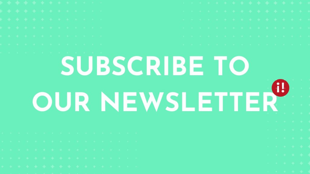 Subscribe to our newsletter