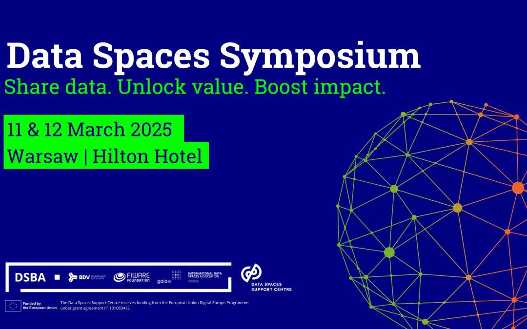 Data Spaces Symposium: see you in Warsaw